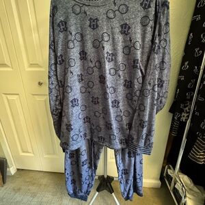 Warner Bros. Blue Pajama Set